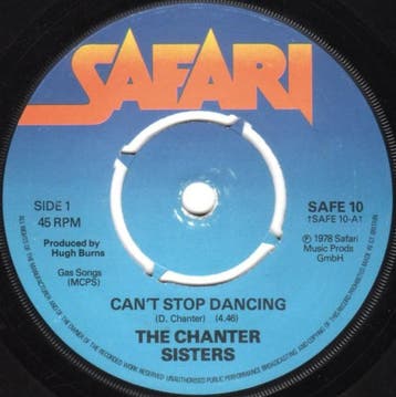 Chanter Sisters - Cant Stop Dancing, Verzenden, Gebruikt