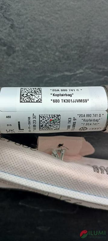 Airbag gordijn VW T-Roc links 2ga880741g, Verzenden, Gebruikt