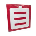 Plaque émaillée du chemin de fer japonais – JNR «  »