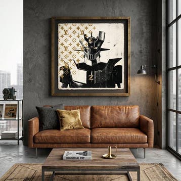 Artxlife - Black&Gold Mazinga Pop Vuiitton [XXL], Nieuw