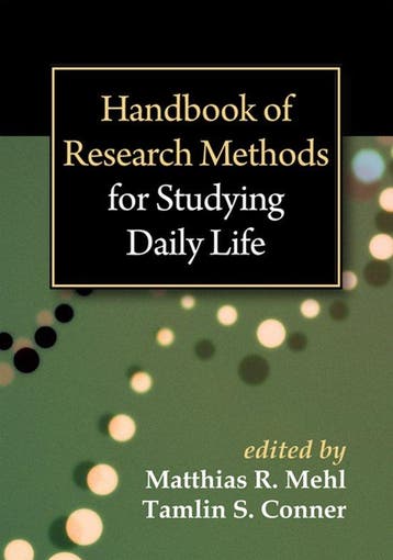 Handbook of Research Methods for Studying Daily Life Mehl, Livres, Verzenden, Mehl