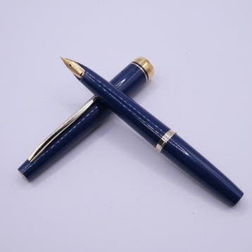 Pilot - Pilot Fountain Pen Navy 18K-750 Gold Nib - Zonder, Nieuw
