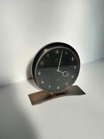 Horloge de bureau - Imhof - Art déco Laiton - 1950-1960