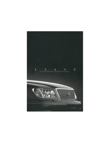 1998 LEXUS LS400 BROCHURE DUITS, Ophalen of Verzenden, Nieuw