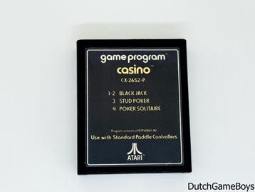 Atari 2600 - Casino, Consoles de jeu & Jeux vidéo, Consoles de jeu | Atari, Verzenden