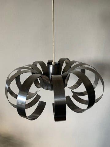 Kroonluchter (2) - Aluminium - Ruimtevaarttijdperk