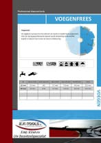 Diamant Voegenfrees: Het uitzagen van voegmortels., Verzenden, Nieuw