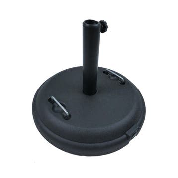 MaxxGarden Parasolvoet - Beton - 14 kg - Zwart (Parasols), Ophalen of Verzenden, Parasolvoet