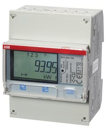 ABB Compteur DÉnergie Indirect À 3 Phases 6A 230/400V AC -, Verzenden