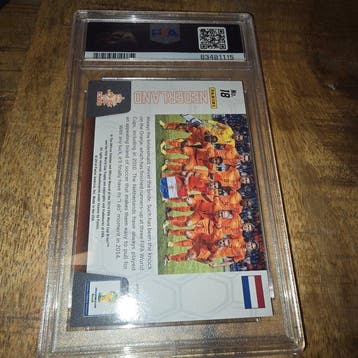 2014 Panini World Cup 2014 Panini Prizm Nederland Team: