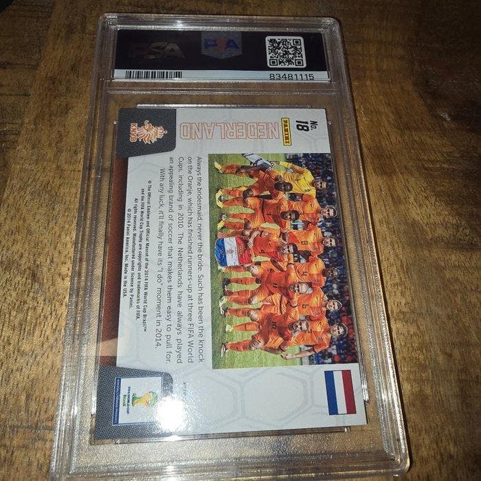 2014 Panini World Cup 2014 Panini Prizm Nederland Team:, Collections, Autocollants