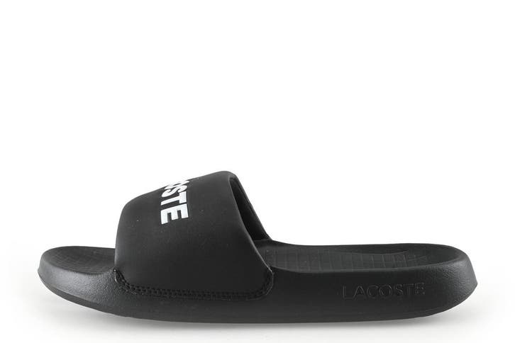 Lacoste Slippers in maat 44½ Zwart, Kleding | Heren, Schoenen, Zwart, Zo goed als nieuw, Slippers, Verzenden