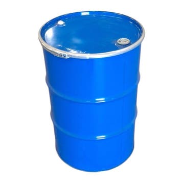 Vaten 200L staal dekselvat UN blauw SV006, Tuin en Terras, Nieuw