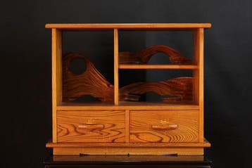 Vitrinekast - Hout, Yakusugi-ceder - Japan - Japanse