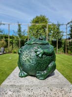 Beeldje - fat frog - IJzer, Antiek en Kunst