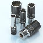 Smoos Lange doppenset 12-delig - 3/8 - Smoos, Doe-het-zelf en Bouw, Ophalen of Verzenden, Nieuw
