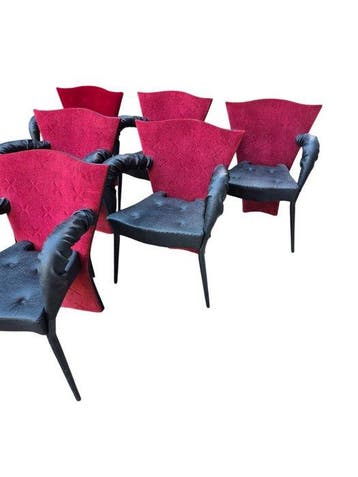 Scarabas - Borek Sipek - Fauteuil (6) - Andre T - Fluweel,