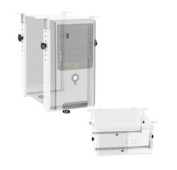 RICOO PC-houder onder bureau TRH02-W in breedte en hoogte..., Ophalen of Verzenden, Nieuw