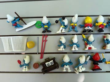 Schleich - Figure - Diverse smurfen set 2 (29) - Plastique