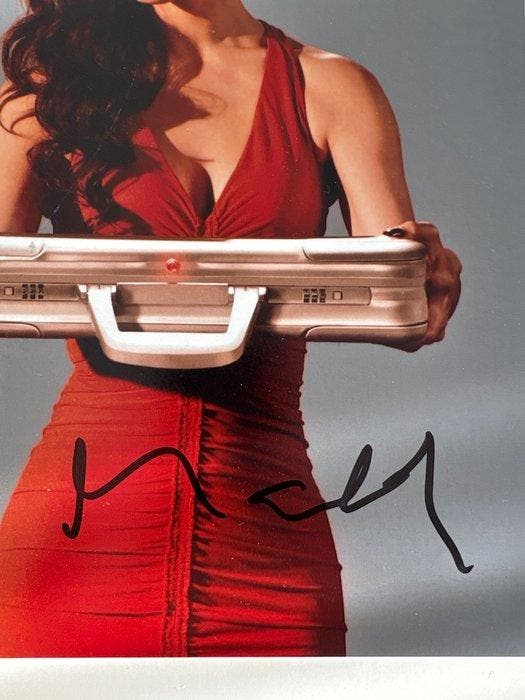 Berenice Marlohe as Severine handsigned photo with BBC, Verzamelen, Film en Tv