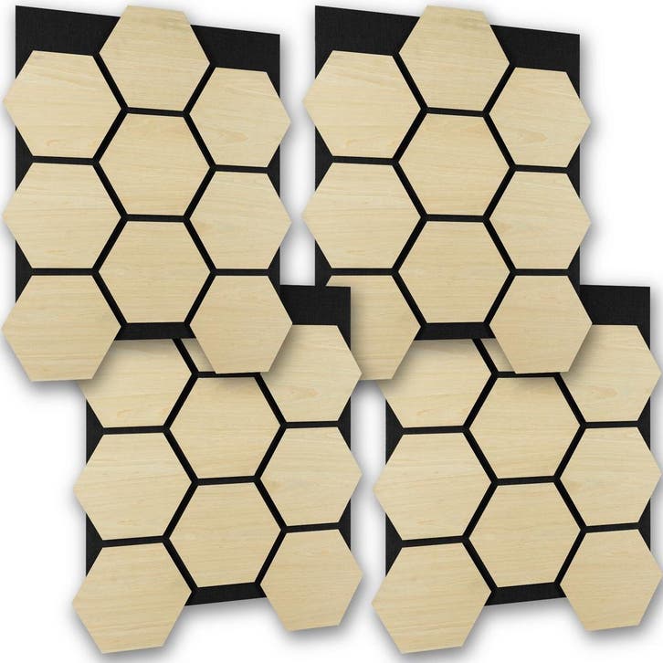 Akoestische panelen Sonic Shield houtlook - licht eiken, Maison & Meubles, Bureaux, Envoi