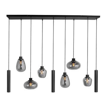 2dekans | Steinhauer - hanglamp - Reflexion - zwart - glas, Ophalen of Verzenden, Nieuw