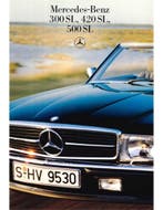 1985 MERCEDES BENZ SL BROCHURE FRANS, Ophalen of Verzenden