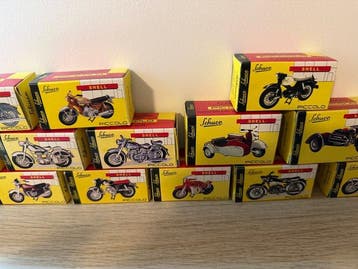 Schuco - Speelgoed motorfiets Piccolo Schuco diverse, Antiek en Kunst