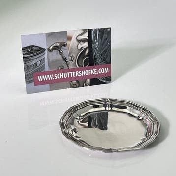Dienblad - Art Deco - .835 zilver - Miniatuur poppenhuis