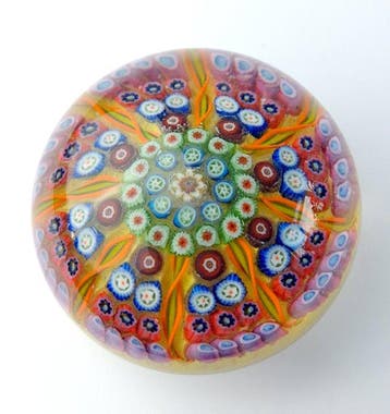 Perthshire Glass Scotland - Presse-papier - 8 Spoke