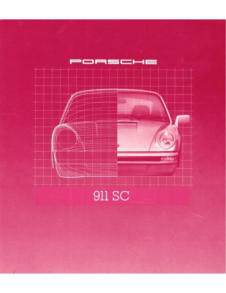 1980 PORSCHE 911 SC BROCHURE ENGELS (USA), Livres, Autos | Brochures & Magazines, Enlèvement ou Envoi