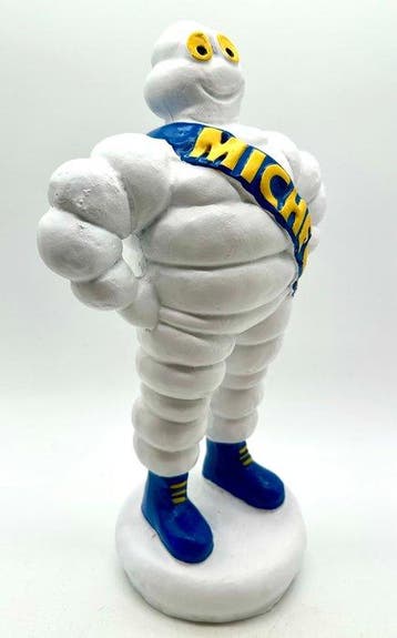 No reserve-Groot toonbank/vitrine/reclame beeld Michelin