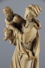 Val Gardena - sculptuur, Virgin Mary with Child crushing a