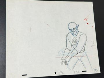 Filmation - Originele animatietekening van Flash - The, Nieuw in verpakking