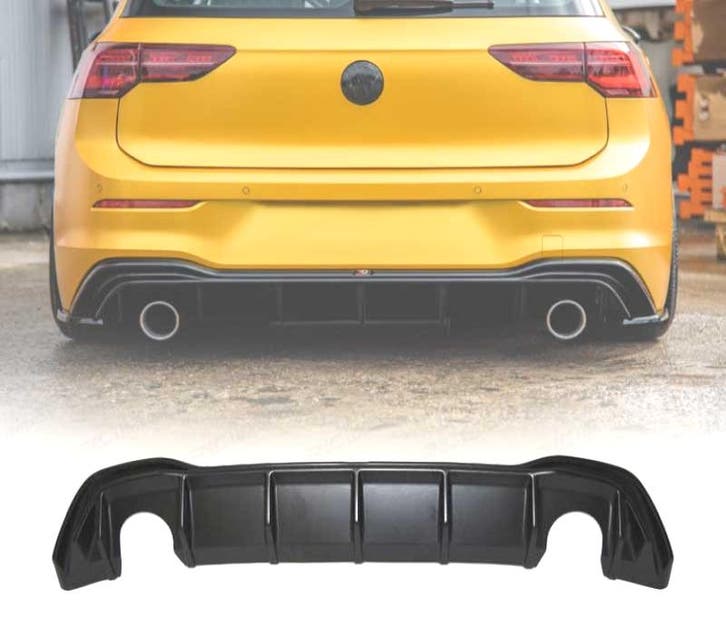 DIFFUSEUR VOLKSWAGEN VW GOLF 8 LOOK GTI NOIR, Auto-onderdelen, Carrosserie, Verzenden