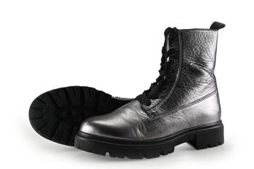 Muyters Veterboots Meisjes in maat 33 Zilver, Verzenden, Jongen of Meisje, Schoenen, Nieuw