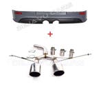 R32 Look Bumper + Sport Uitlaat voor Volkswagen Golf 5 / GTI, Ophalen of Verzenden