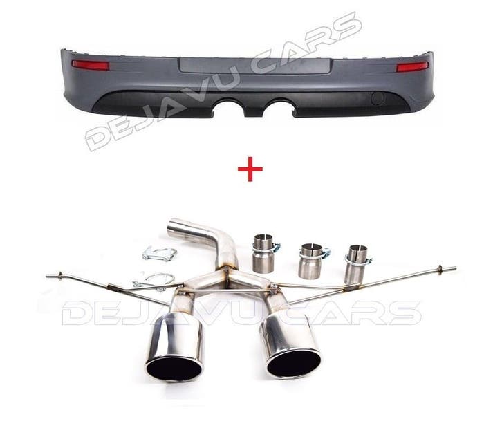 R32 Look Bumper + Sport Uitlaat voor Volkswagen Golf 5 / GTI, Autos : Divers, Tuning & Styling, Enlèvement ou Envoi