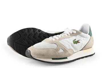 Lacoste Sneakers in maat 44 Wit, Kleding | Heren, Schoenen, Verzenden, Zo goed als nieuw, Sneakers, Wit