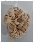 Bamboe ringen Naturel ca. 5-6 cm ca. 50 stuks, Nieuw