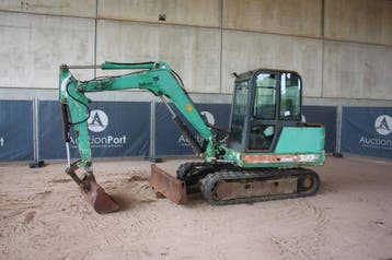 Veiling: Rupsgraafmachine Bobcat 337 Diesel 2000, Ophalen