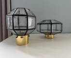 Limburg Glashütte - Lampe murale (2) - Laiton doré