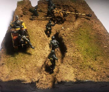 Tamiya - Diorama Big WWII German PaK 40 Anti-Tank Artillery, Nieuw