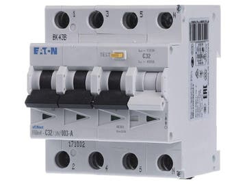 EATON INDUSTRIES Aardlekschakelaar - 171002, Verzenden