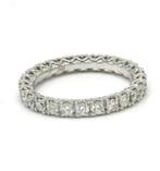 Bague de fiançailles - 18 carats Or blanc - 1.50ct. tw.