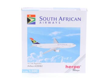 Schaal 1:500 Herpa 501934 South African Airways Airbus A3..., Ophalen of Verzenden