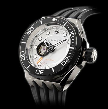 Nubeo - MARIANA - Automatic White - 24 Jewels - Rare - New -, Nieuw