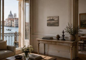 Escuela Impresionista Europea (XX) - Venecia en Niebla, Antiek en Kunst