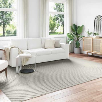 vidaXL Binnen- en buitenkleed PALMERAS Groen 240 x 340 cm, Verzenden, Nieuw