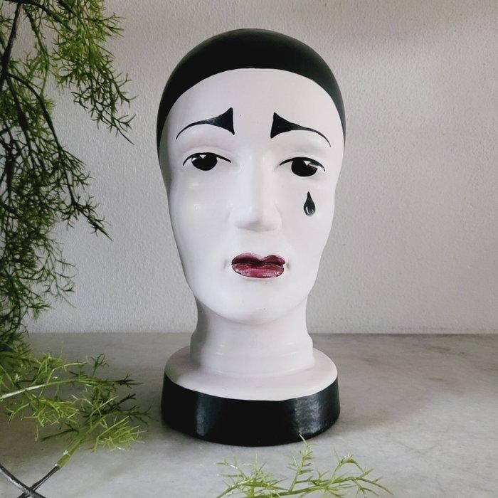 West Germany - Tête de personnage - Céramique, Affichage en, Antiquités & Art, Art | Objets design